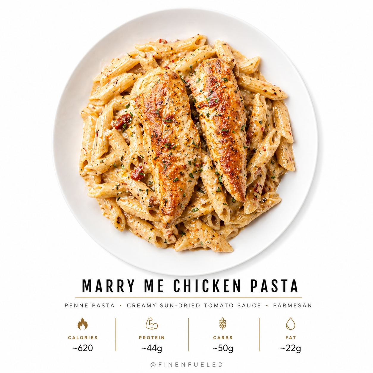 Marry Me Chicken with Penne