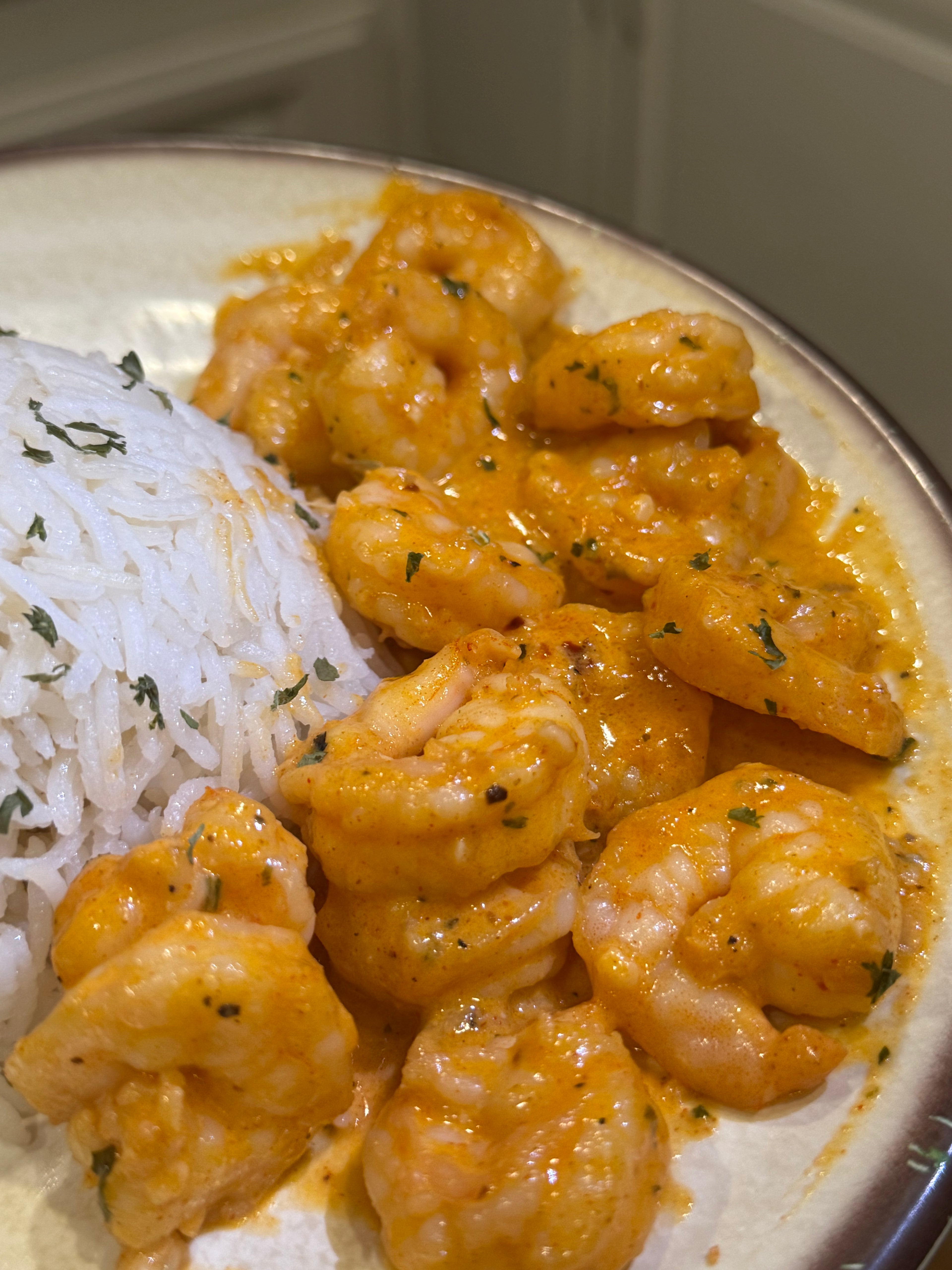 Creamy Cajun Shrimp